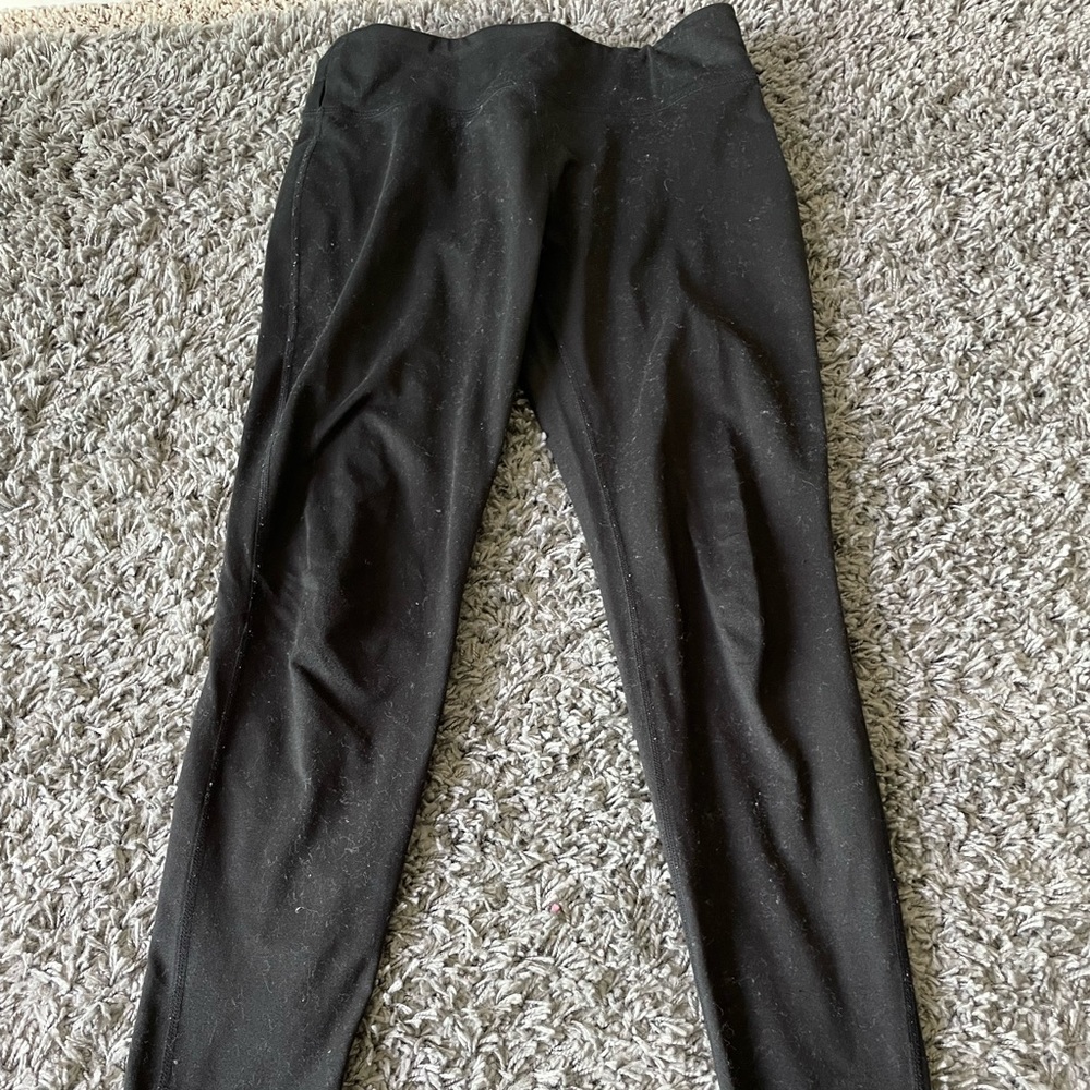 2 SOYBU Black Leggings, Two pairs